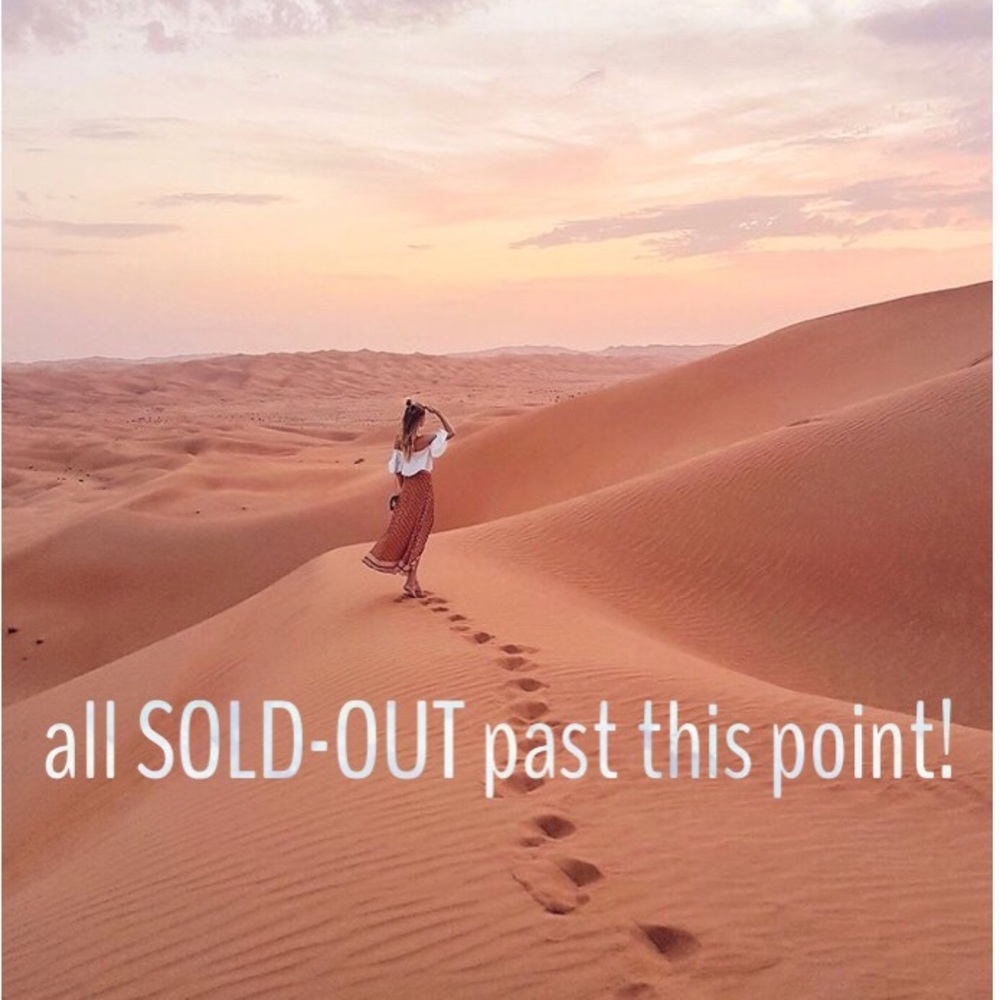 all SOLD-OUT past this point!